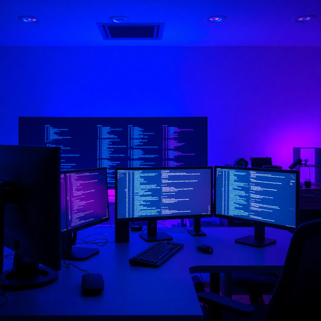 professional tech workspace